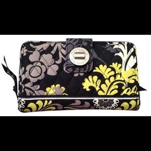 Never Used Vera Bradley TurnLock Wallet, Baroque